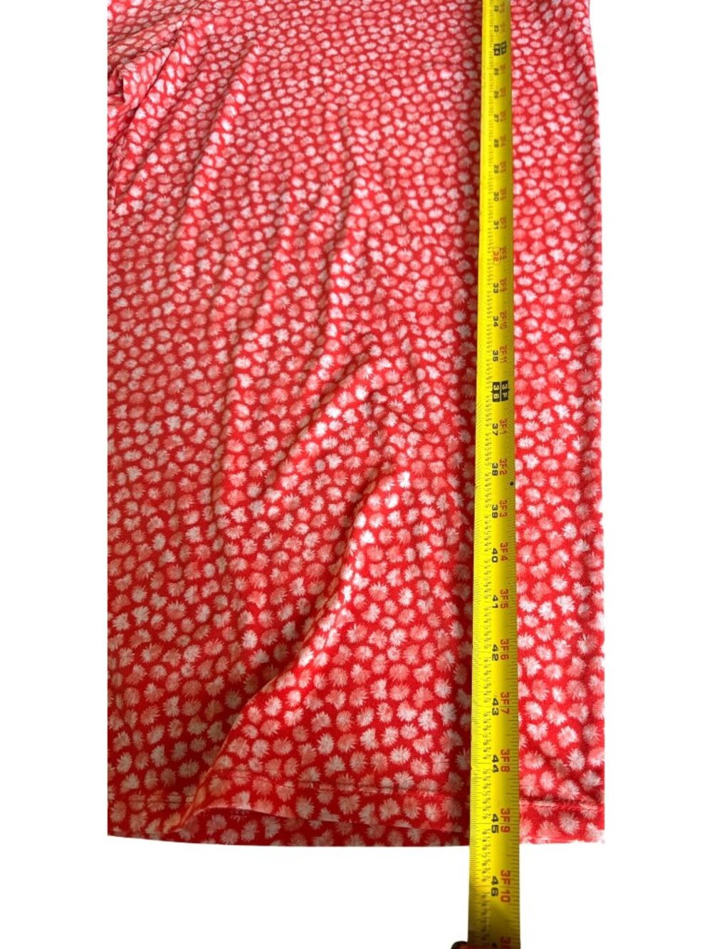Michael Kors Strapless Smocked Coral & White Jumpsuit Summer Beachwear XL - Picture 8 of 9